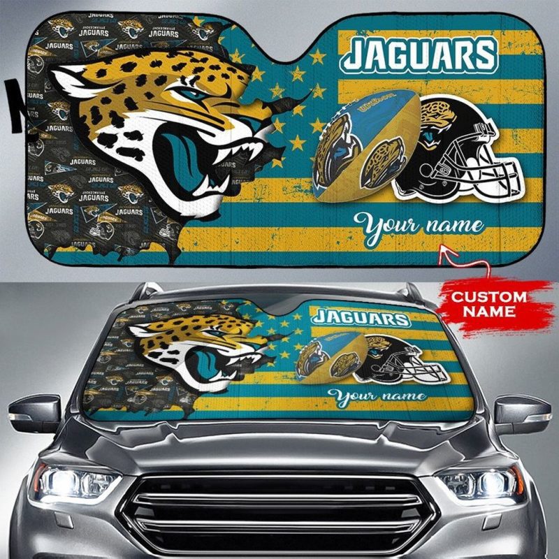 Jacksonville Jaguars Personalized Car Auto Windshield Sun Shade WSS1030