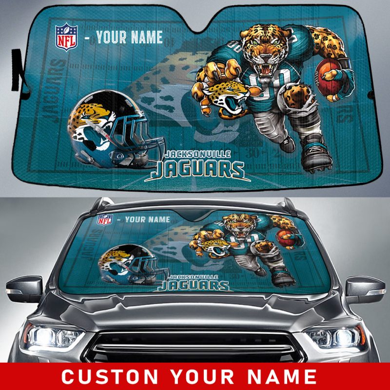 Jacksonville Jaguars Personalized Car Auto Windshield Sun Shade WSS1060