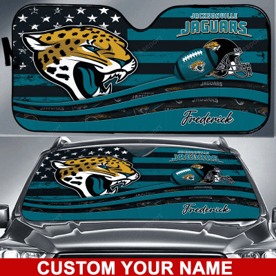 Jacksonville Jaguars Personalized Car Auto Windshield Sun Shade WSS1247