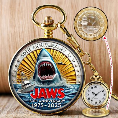Jaws Custom Pocket Watch PKW1017