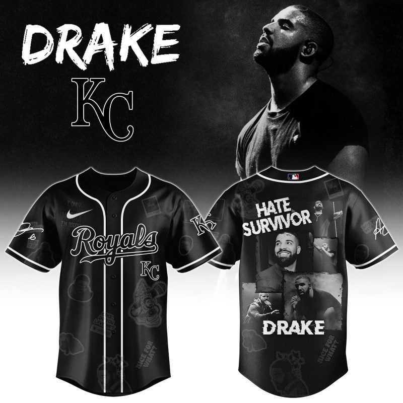 Kansas City Royals MLB x Drake Chromakopia The World Tour Personalized Baseball Jersey For Fans