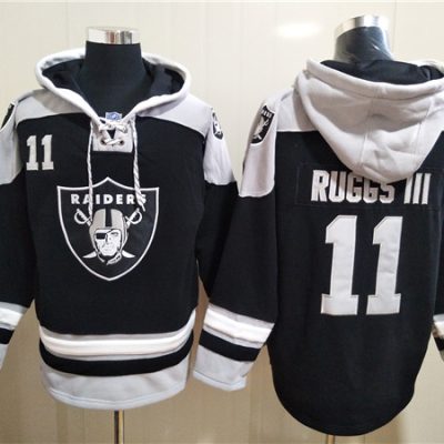 Las Vegas Raiders #11 Henry Ruggs III Ageless Lace-Up Pullover Hoodie