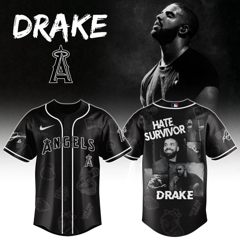 Los Angeles Angels MLB x Drake Chromakopia The World Tour Personalized Baseball Jersey For Fans