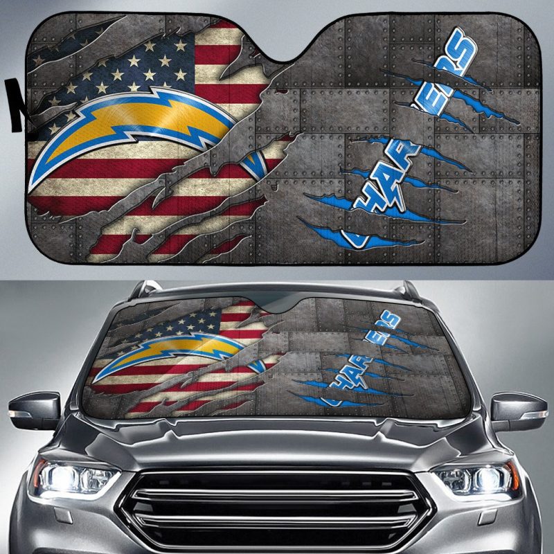 Los Angeles Chargers Car Auto Windshield Sun Shade WSS1137
