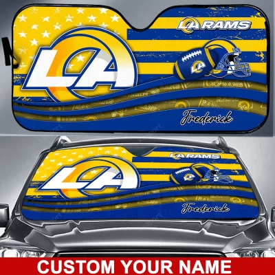 Los Angeles Rams Personalized Car Auto Windshield Sun Shade WSS1178
