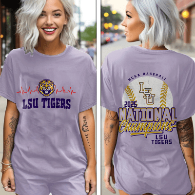Lsu Tigers Baseball National Champs 2025 Unisex Performance T-Shirt WIN1178