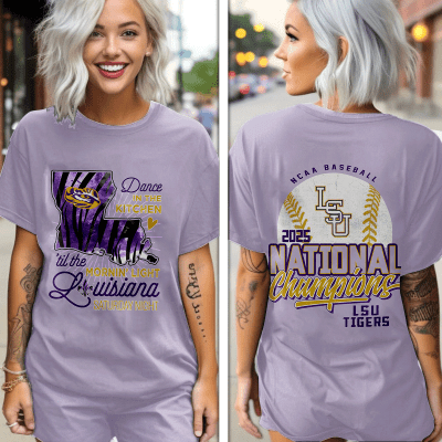 Lsu Tigers Baseball National Champs 2025 Unisex Performance T-Shirt WIN1179