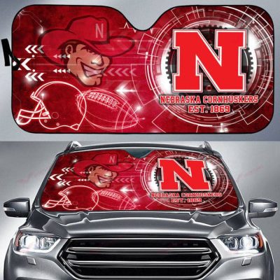Nebraska Cornhuskers Car Auto Windshield Sun Shade WSS1080