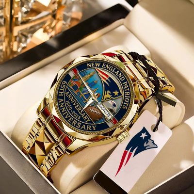 New England Patriots Alloy Luxury Quartz Watch WIN3028
