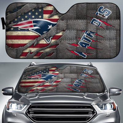 New England Patriots Car Auto Windshield Sun Shade WSS1113
