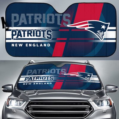 New England Patriots Car Auto Windshield Sun Shade WSS1168