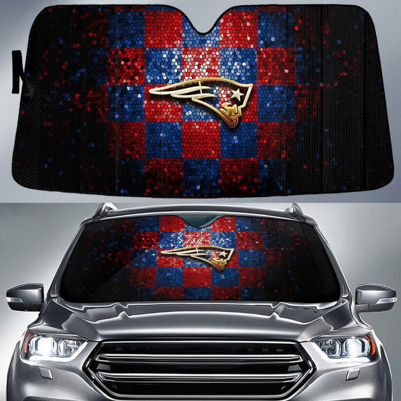 New England Patriots Car Auto Windshield Sun Shade WSS1271