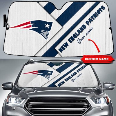 New England Patriots Personalized Car Auto Windshield Sun Shade WSS1266