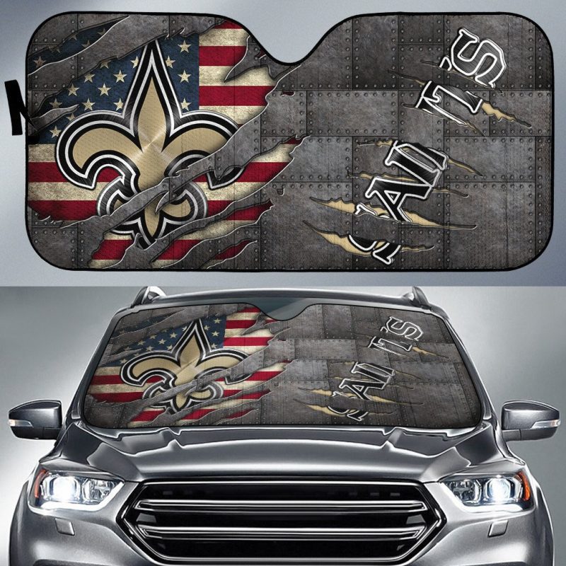 New Orleans Saints Car Auto Windshield Sun Shade WSS1140
