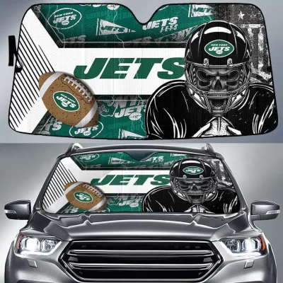 New York Jets Car Auto Windshield Sun Shade WSS1001