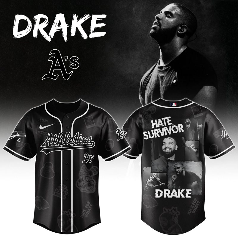 Oakland Athletics MLB x Drake Chromakopia The World Tour Personalized Baseball Jersey For Fans