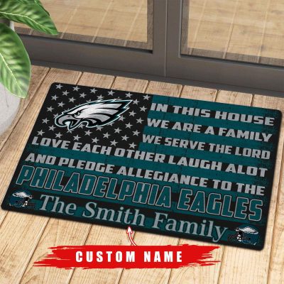 Philadelphia Eagles Personalized Doormat FLOORMAT1612