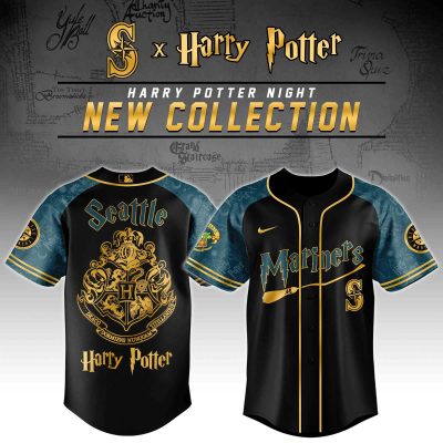 Seattle Mariners MLB x Harry Potter Night Game Limited Edition Jersey 2025