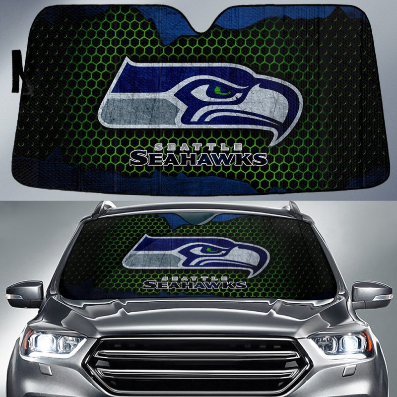 Seattle Seahawks Car Auto Windshield Sun Shade WSS1052