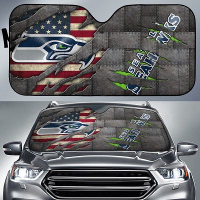 Seattle Seahawks Car Auto Windshield Sun Shade WSS1114