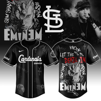 St. Louis Cardinals MLB x Eminem Stans' To Launch In Theatres Worldwide Personalized Baseball Jersey For Fans