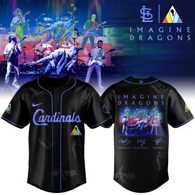 St. Louis Cardinals MLB x Imagine Dragons 17th Anniversary Tour Personalized Baseball Jersey For Fans