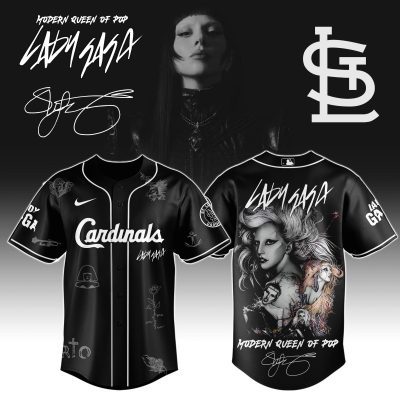 St. Louis Cardinals MLB x Lady Gaga The Mayhem Ball Tour Personalized Baseball Jersey For Fans