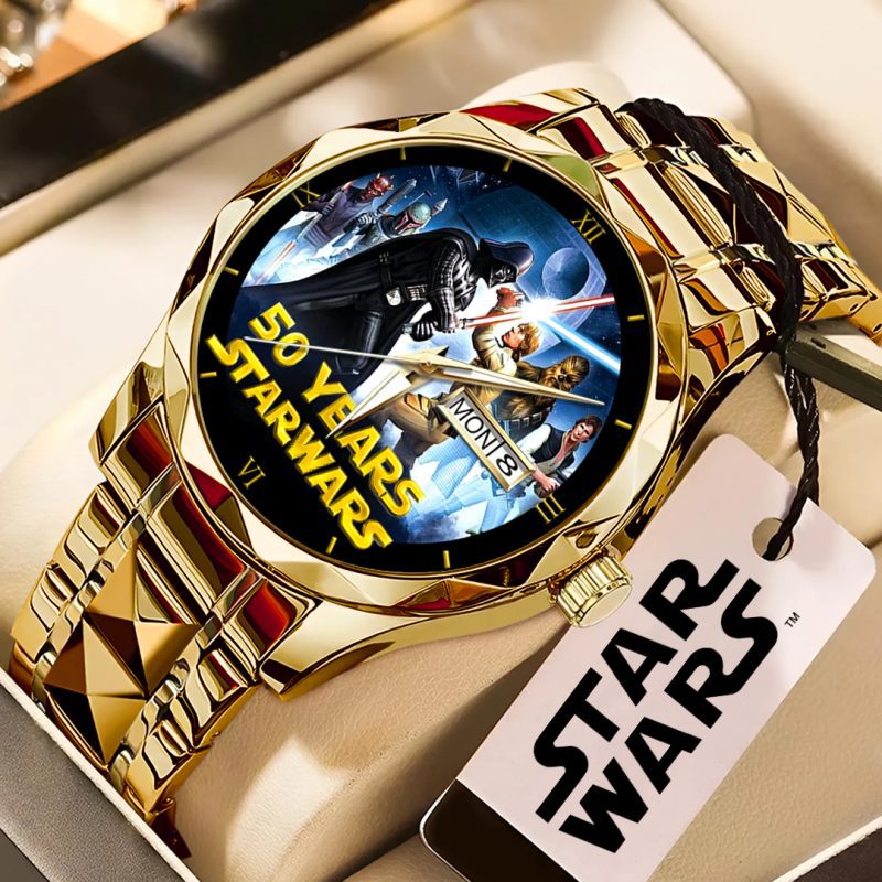 Star Wars: A New Hope 50th Anniversary Alloy Luxury Quartz Watch HOT1025