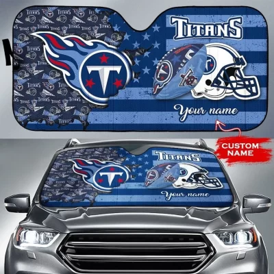 Tennessee Titans Personalized Car Auto Windshield Sun Shade WSS1014