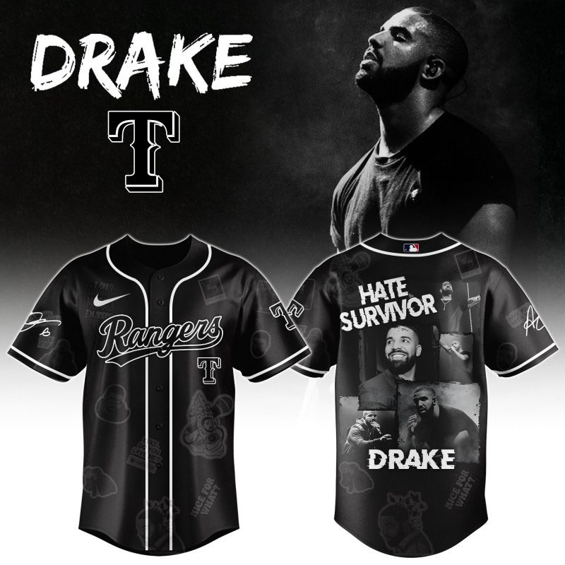 Texas Rangers MLB x Drake Chromakopia The World Tour Personalized Baseball Jersey For Fans