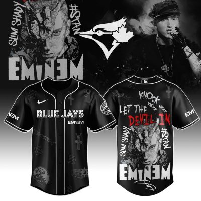 Toronto Blue Jays MLB x Eminem Stans' To Launch In Theatres Worldwide Personalized Baseball Jersey For Fans
