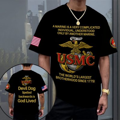 US Marine Corps Unisex Performance T-Shirt HOT1040