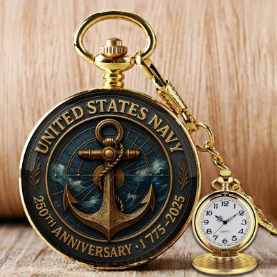 US Navy Custom Pocket Watch PKW1010