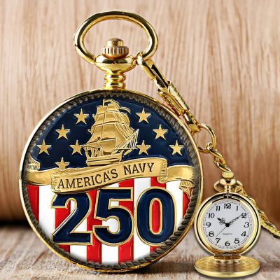 US Navy Custom Pocket Watch PKW1012
