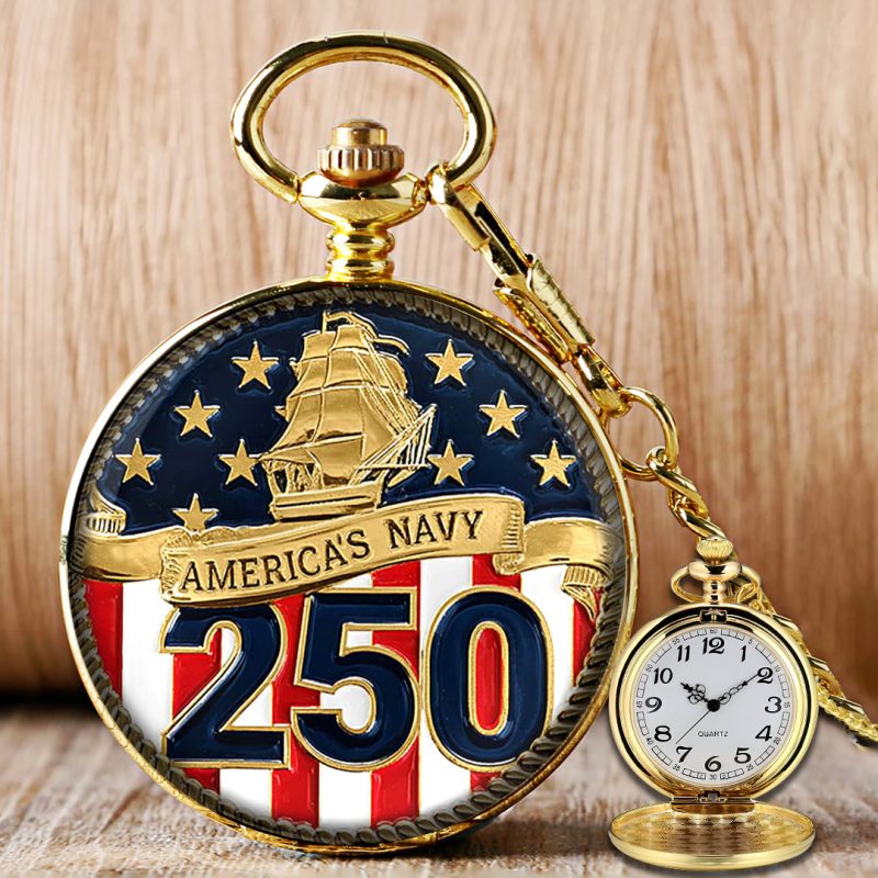 US Navy Custom Pocket Watch PKW1012