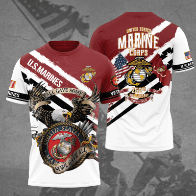Us Marine Corps Unisex Performance T-Shirt WIN1176