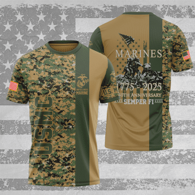 Us Marine Corps Unisex Performance T-Shirt WIN1181