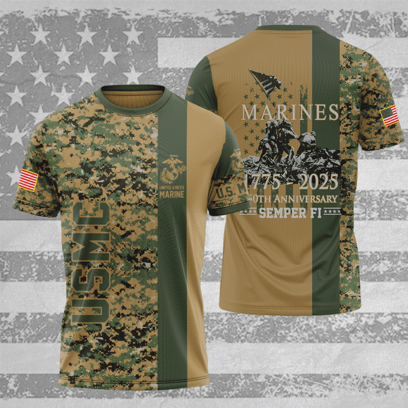 Us Marine Corps Unisex Performance T-Shirt WIN1181