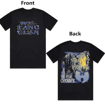 Wu-Tang Clan Tour T-Shirt Final Chamber 1993 Infinity Rap Hip Hop-2 Sided Shirt